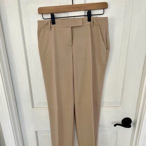 Calvin Klein Wide Leg Trousers Size 2 Light Tan